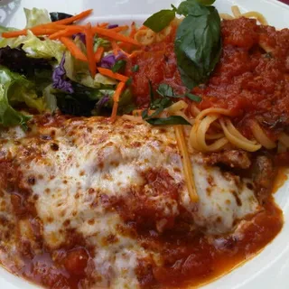 Eggplant parmigiana