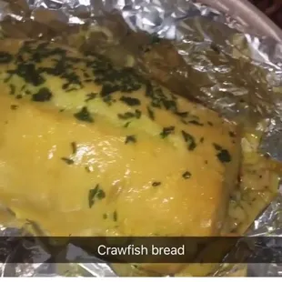 Crawfish bread