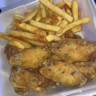 Garlic Parmesan chicken wings