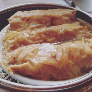 04. Bean Curd Skin Roll in Oyster Sauce
