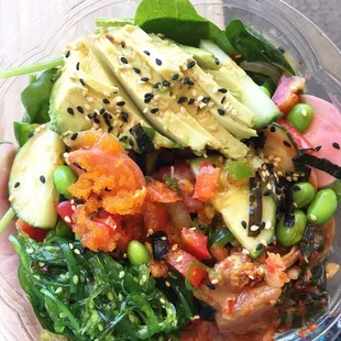 Best POKE in town! Always the freshest. Pictured is my own creation but they have a few speciality bowls you can try too!