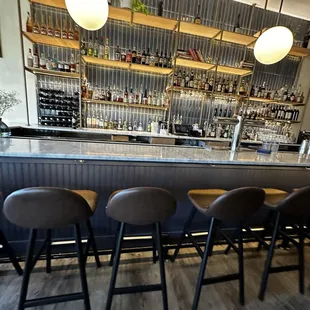 The Interior of da LaPosta in Newton MA. The Margherita Voted The Best Pizza in Boston @ 2023 Boston Pizza Festival by Pizza Fans