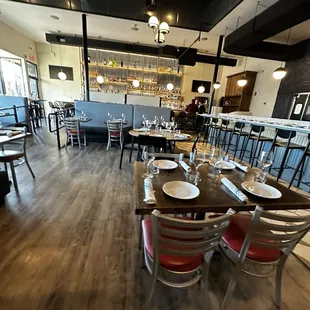 The Interior of da LaPosta in Newton MA. The Margherita Voted The Best Pizza in Boston @ 2023 Boston Pizza Festival by Pizza Fans
