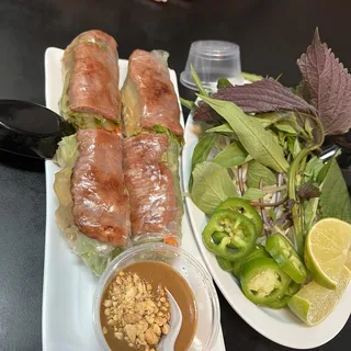 Pork Sausage Rolls- Nem Nuong Cuon
