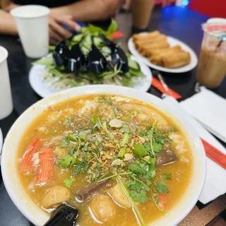Crab Meat Udon Soup- Banh Canh Cua