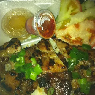 Grilled Chicken Rice- Com Ga Nuong