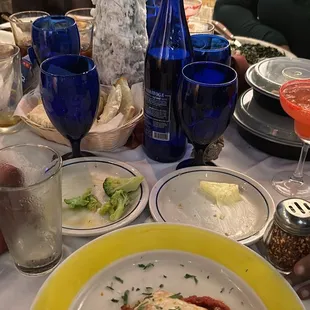 Dinner had Some lamb chops and Grilled Salmon