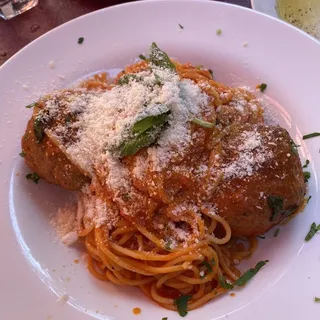 Spaghetti and Meatballs Lunch