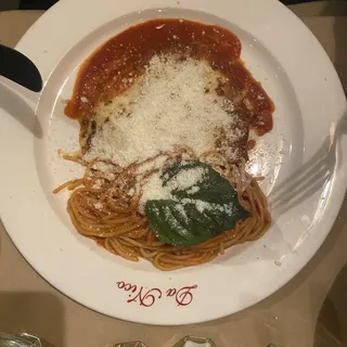 Veal Parmigiana Lunch