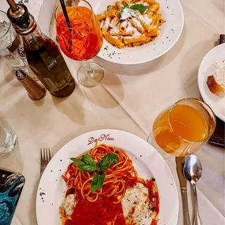 Chicken Parmigiana Lunch