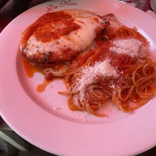 Eggplant Parmigiana Lunch