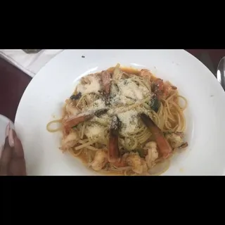 Shrimp Scampi Lunch