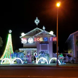 Ohana Christmas Light Show