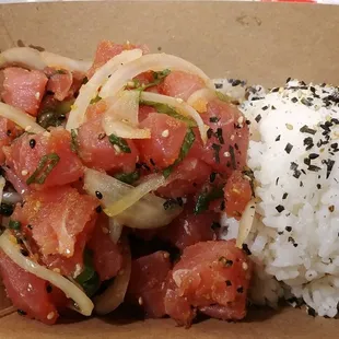 traditional ahi poke
