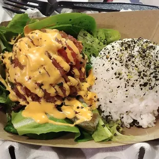 spicy (steamed rice)