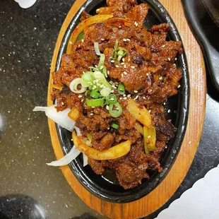 Spicy pork (not very spicy at all but good)