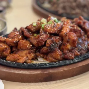 Spicy bbq chicken