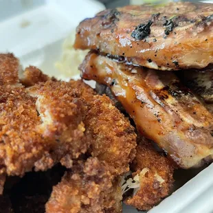 Katsu Chicken and Ribs