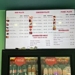 menu, sushi and sashimi