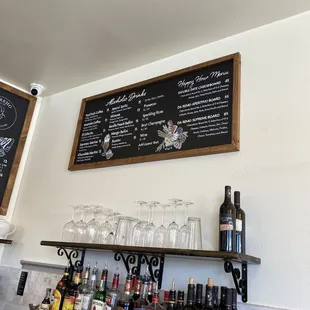 Wine &amp; Charcuterie Menu