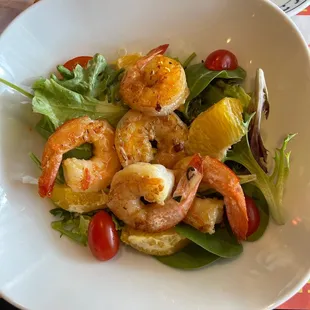 Lunch shrimp salad