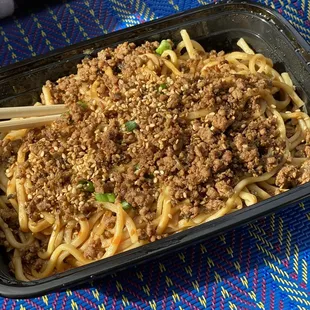 spicy tan tan noodles