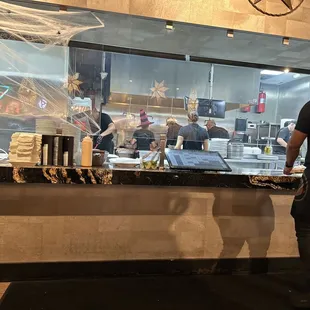 Hard Working Kitchen Staff