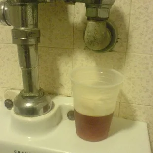 Flat urinals - definitely a selling point