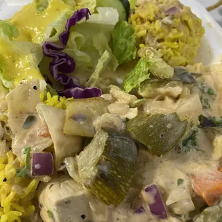 Thai Red Vegetable Tofu Curry /Regular