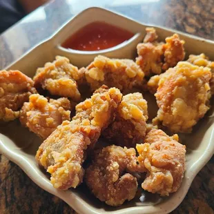 Karaage (fried chicken) - $4