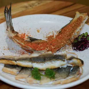 Sichuan Style Crispy Branzino