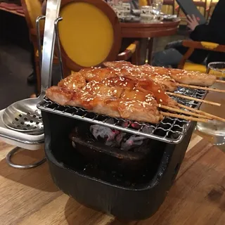 6 Pieces Grilled Chicken Skewers