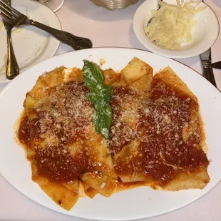 Spinach and ricotta ravioli