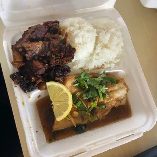 Steamed Shoyu Ginger Fish