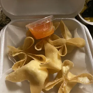 6 Pieces Cream Cheese Rangoon