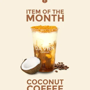 Coconut Blended Coffee