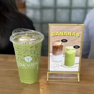 Banana Matcha Latte