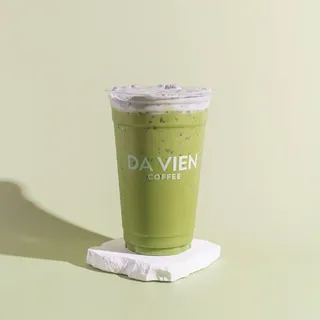 Sesame Matcha Latte