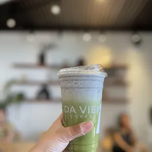 Black sesame matcha