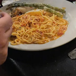 food, pasta dish, pasta