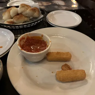 Fried Mozzarella Cheese