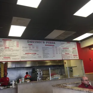 Entire menu