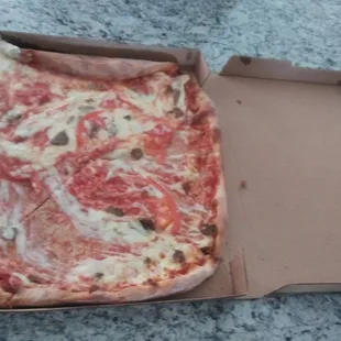 The driver had the nerve to blame us for this after it took him an hour to redeliver it.