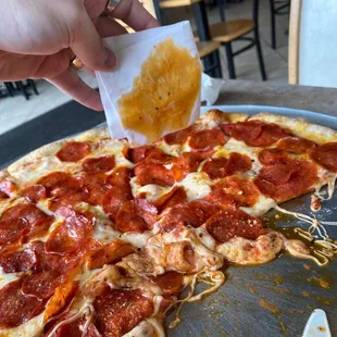 food, pizza