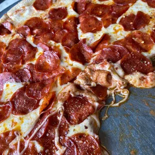 pizza, food