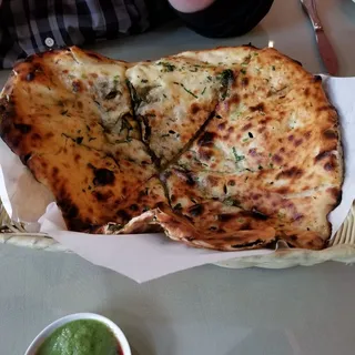 Spinach Naan