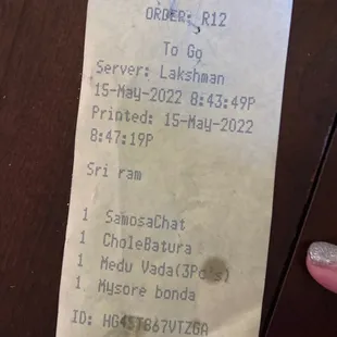 Complete wrong order delivered . This customer was obviously vegetarian and I had ordered meat. So beyond disappointed