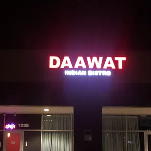 outside of restaurant