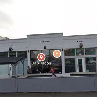 Next to the bar