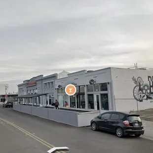 Next to Tioga..there&apos;s a BBQUE place next door, heard they&apos;re much better